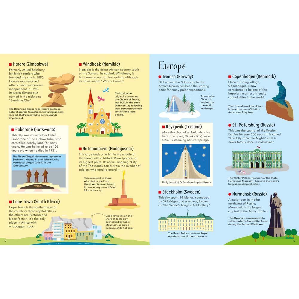 Cities of the World (Usborne Book and Jigsaw) (300 pcs) Usborne