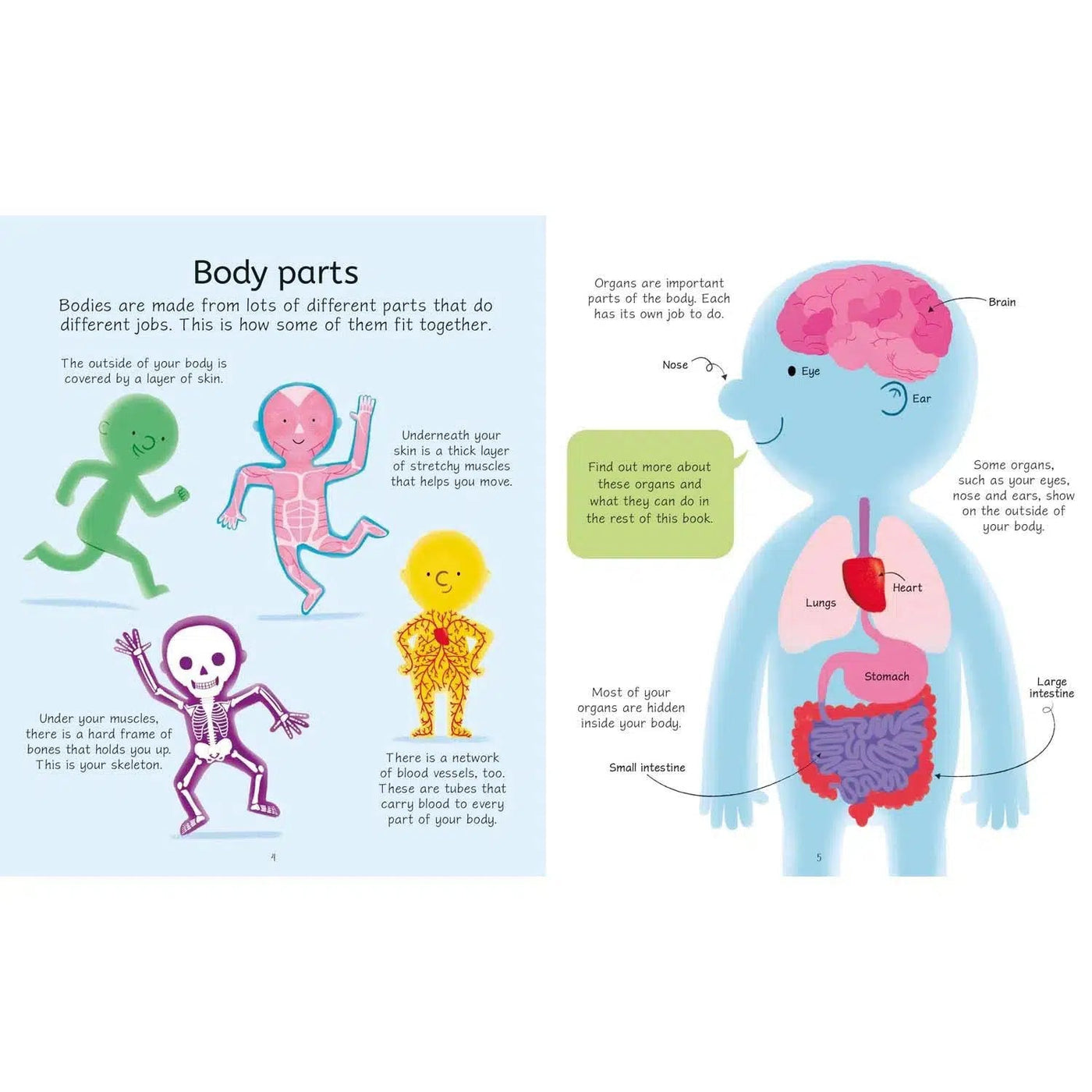 Human Body (Usborne Book and Jigsaw) (100 pcs) Usborne