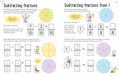 Usborne Workbooks Fractions (Age 7-8) Usborne
