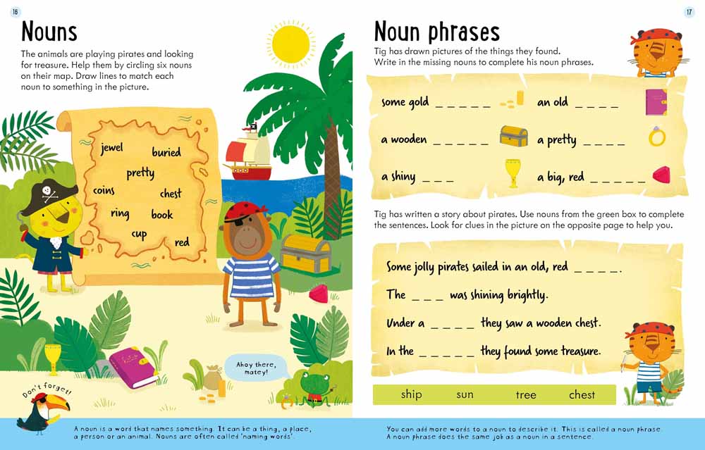 Usborne Workbooks Grammar and Punctuation (Age 6-7) Usborne