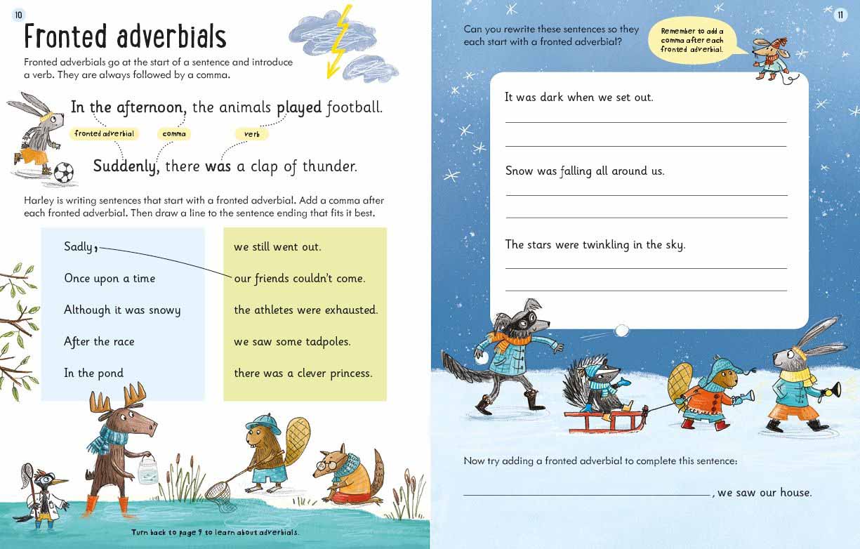 Usborne Workbooks Grammar and Punctuation (Age 8-9) Usborne
