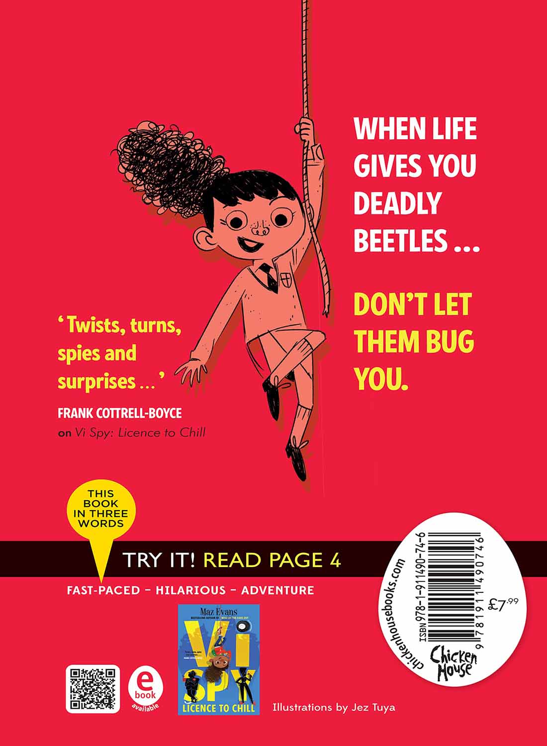 Vi Spy #02 Never Say Whatever Again (Maz Evans) - 買書書 BuyBookBook