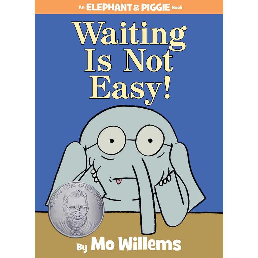 Waiting Is Not Easy! (Elephant and Piggie Biggie)(Mo Willems)-Fiction: 幽默搞笑 Humorous-買書書 BuyBookBook