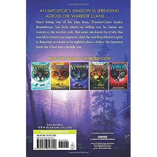 Warriors The Broken Code, #03 Veil of Shadows (Paperback) (Erin Hunter) Harpercollins US