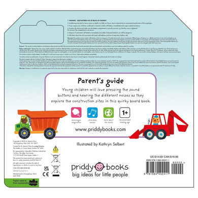 What Can You Hear: Construction - With 10 Busy Sounds(Hardback)-Nonfiction: 學前基礎 Preschool Basics-買書書 BuyBookBook