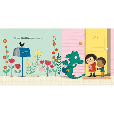 When a Dragon Comes to Stay (Paperback with QR Code)(Caryl Hart) Nosy Crow