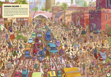 Where Are Judy and Nick?: A Disney Zootropolis Search and Find Activity Book