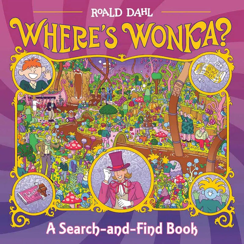Where's Wonka? (Roald Dahl)-Activity: 益智解謎 Puzzle & Quiz-買書書 BuyBookBook