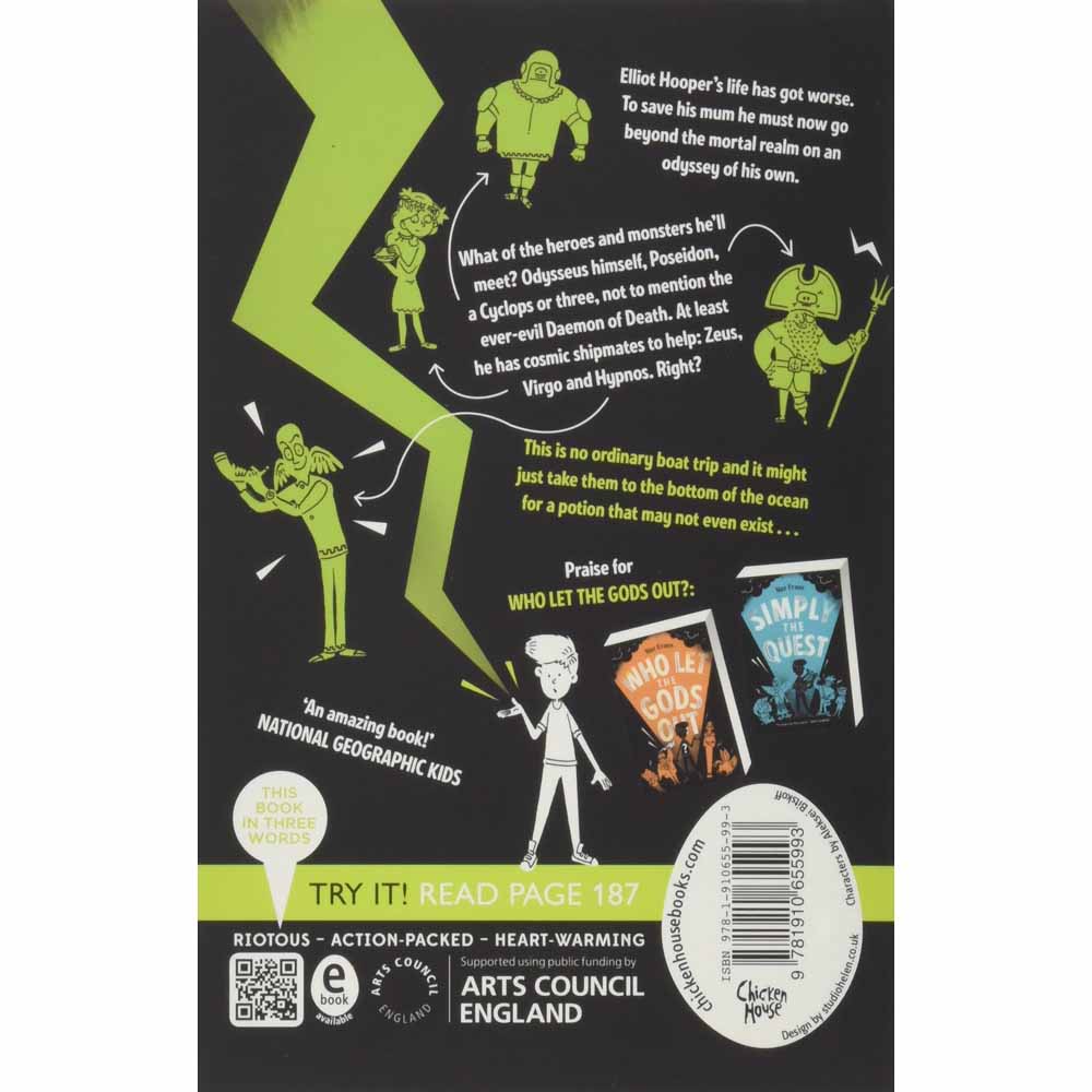 Who Let the Gods Out? #03 Beyond the Odyssey (Maz Evans) Scholastic UK