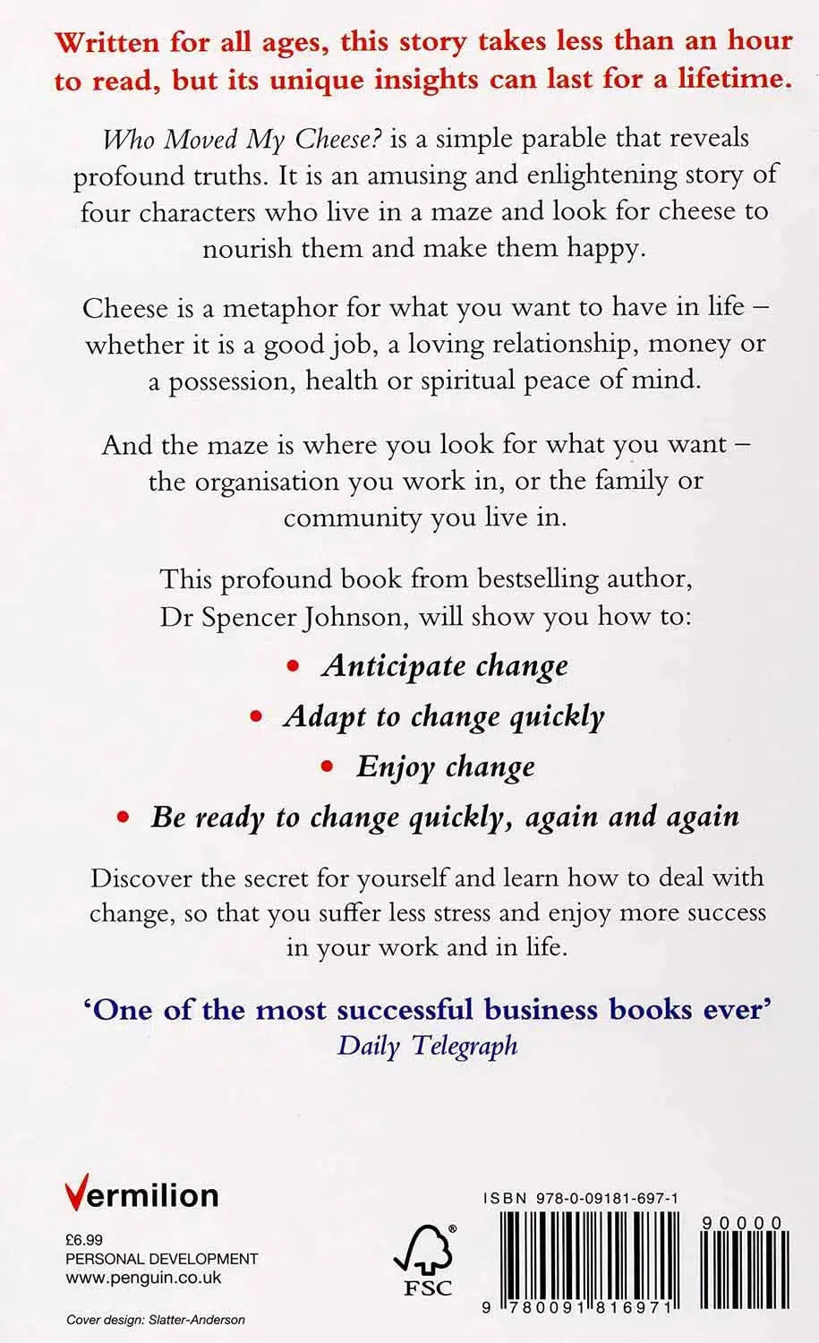 Who Moved My Cheese-Nonfiction: 心理勵志 Self-help-買書書 BuyBookBook