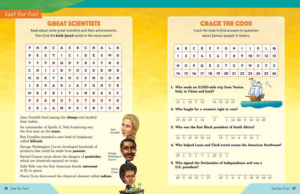 Who Was? Workbook - Grade 3 Science/Social Studies (Who | What | Where Series) - 買書書 BuyBookBook
