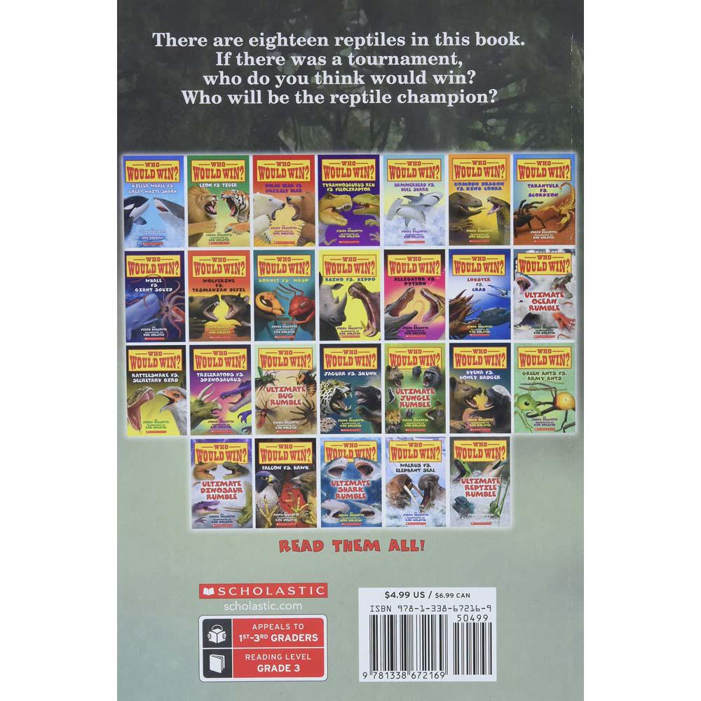 Who Would Win? Ultimate Reptile Rumble-Nonfiction: 常識通識 General Knowledge-買書書 BuyBookBook