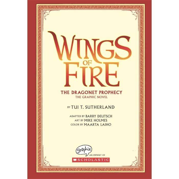 Wings of Fire Graphic Novel #01-04 Collection (4 books)(Tui T. Sutherland) Scholastic
