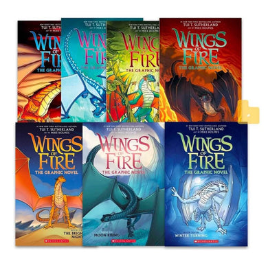 Wings of Fire Graphic Novel bundle (Tui T. Sutherland)