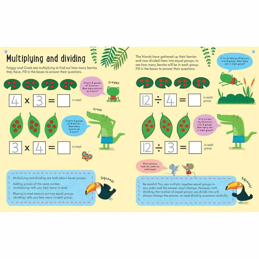 Wipe-Clean Dividing (Age 6-7) Usborne