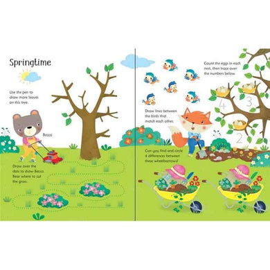 Usborne Wipe-clean garden activities Usborne