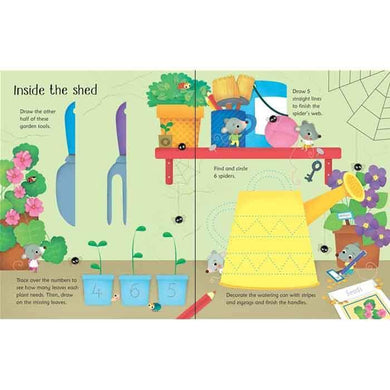 Usborne Wipe-clean garden activities Usborne