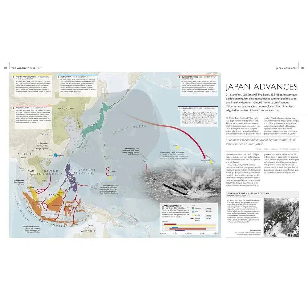World War II Map by Map (Hardback) DK UK