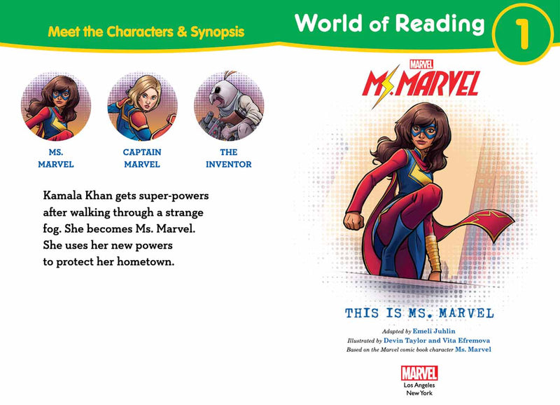 World of Reading: This is Ms. Marvel-Fiction: 歷險科幻 Adventure & Science Fiction-買書書 BuyBookBook