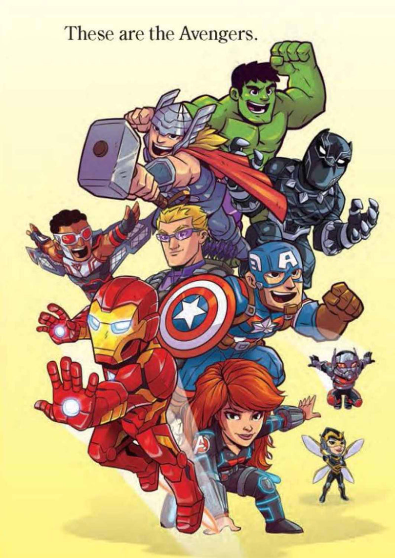 World of Reading: Marvel Super Hero Adventures: These are the Avengers-Level 1-Fiction: 歷險科幻 Adventure & Science Fiction-買書書 BuyBookBook