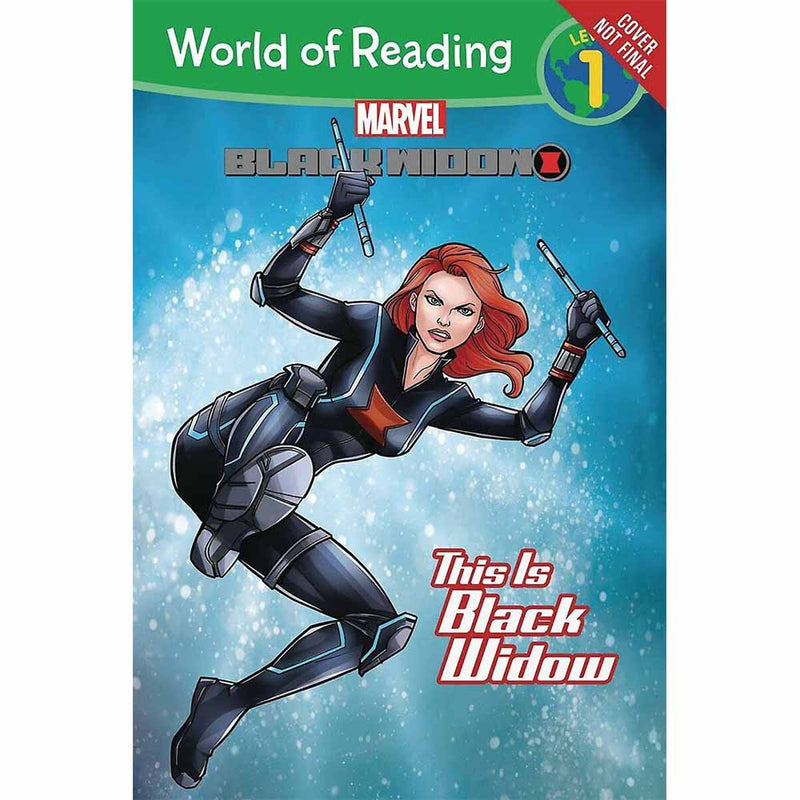 World of Reading: This Is Black Widow (Marvel)-Fiction: 歷險科幻 Adventure & Science Fiction-買書書 BuyBookBook