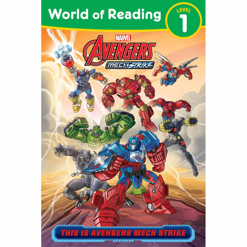 World of Reading: This is Avengers Mech Strike (Marvel)-Fiction: 歷險科幻 Adventure & Science Fiction-買書書 BuyBookBook