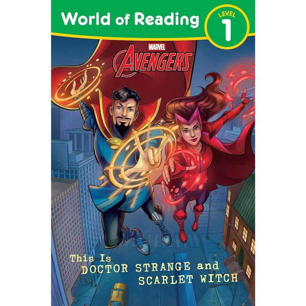 World of Reading: This is Doctor Strange and Scarlet Witch (Marvel)-Fiction: 歷險科幻 Adventure & Science Fiction-買書書 BuyBookBook