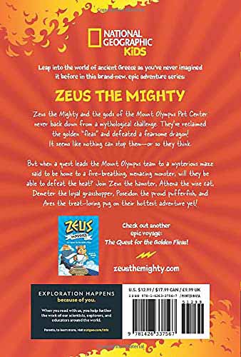 Zeus The Mighty, #02 The Maze of the Menacing Minotaur (Hardback) - 買書書 BuyBookBook