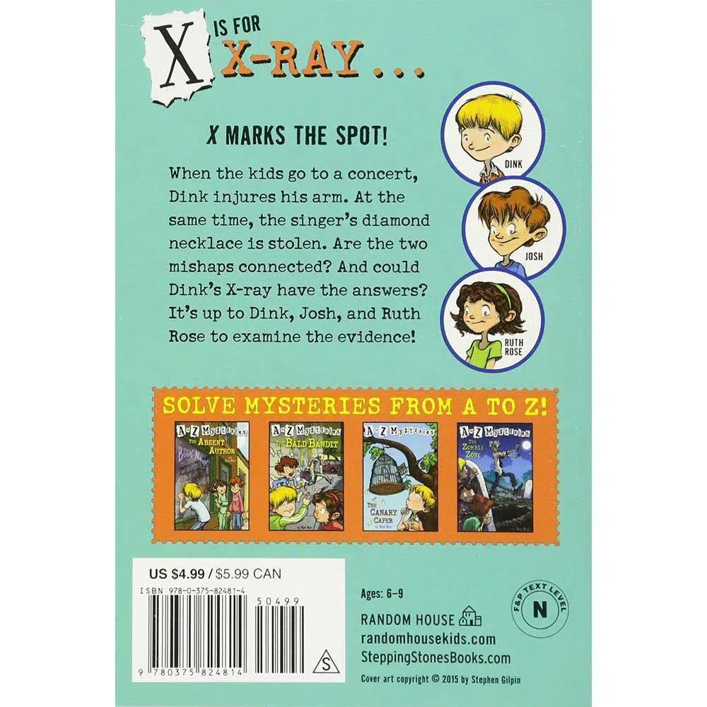 A to Z Mysteries #24 #X The X'ed-Out X-Ray PRHUS