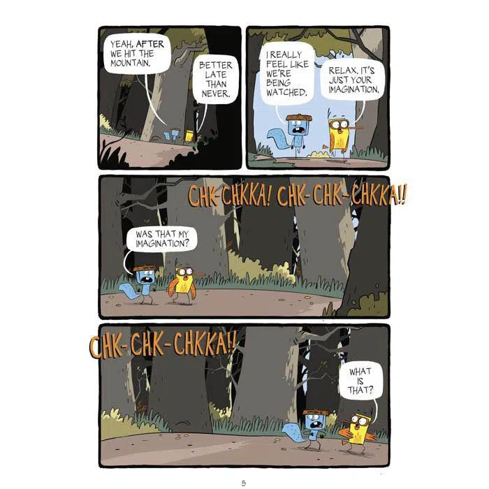 Bird & Squirrel #4 On Fire Scholastic