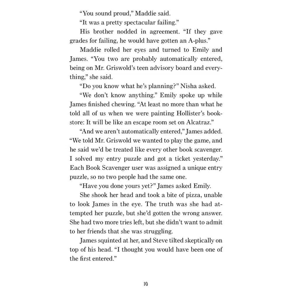 Book Scavenger #03 The Alcatraz Escape Macmillan US