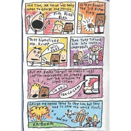 Captain Underpants #02 and the Attack of the Talking Toilets Color (Paperback) (Dav Pilkey) Scholastic