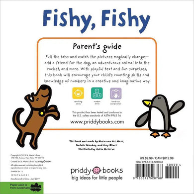 Changing Picture Book, A : Fishy, Fishy (Board book) Priddy