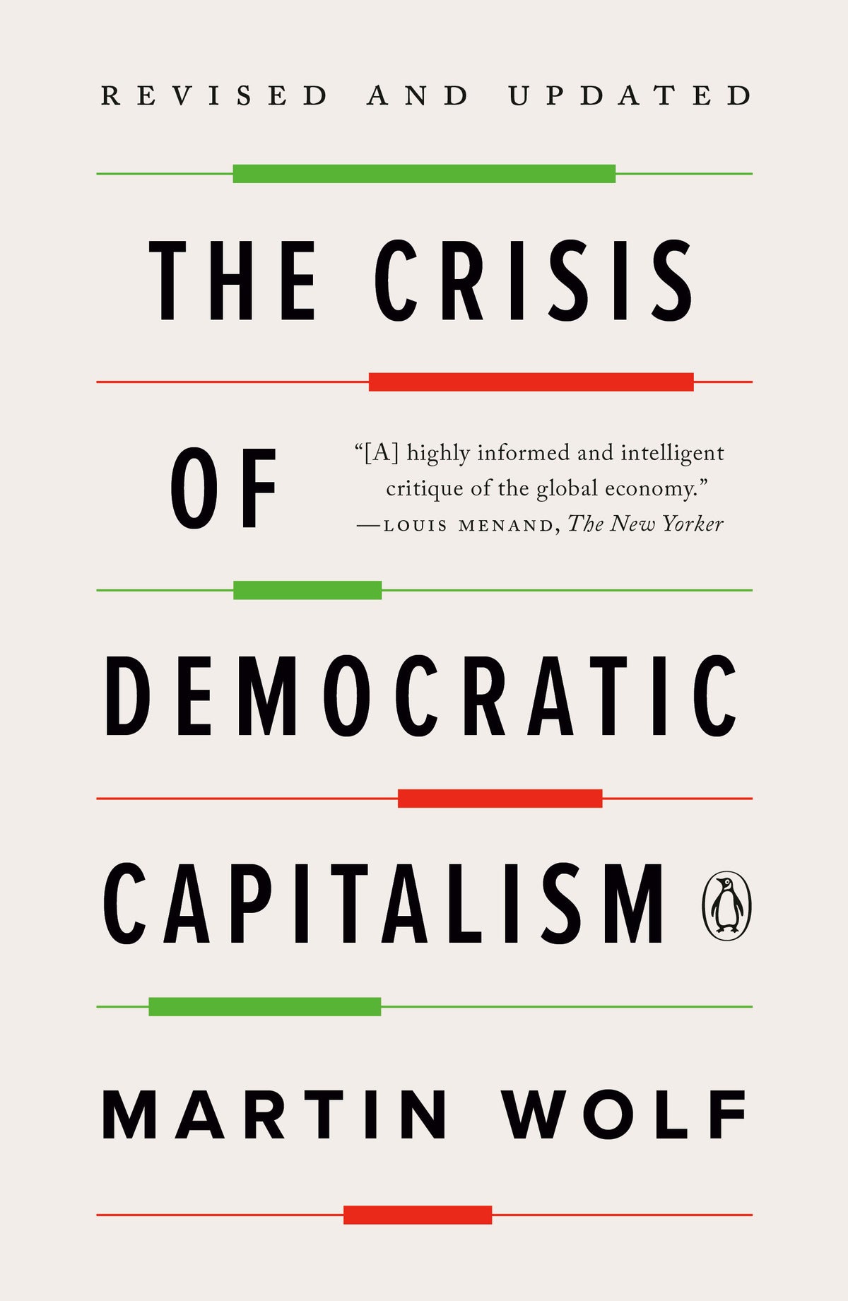 The Crisis of Democratic Capitalism cover (ISBN 9780735224230)