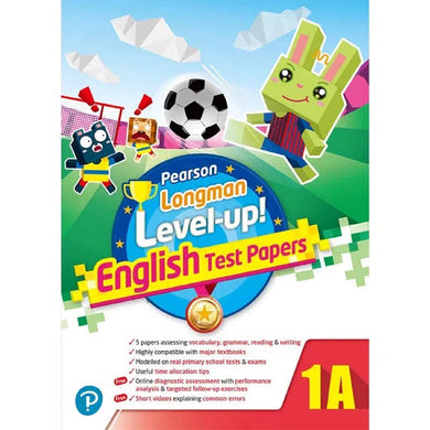 Pearson Longman Level-up! English Test Papers (with Online diagnostic assessment^破解常犯錯誤)-Supplemental: 英文科 English-買書書 BuyBookBook