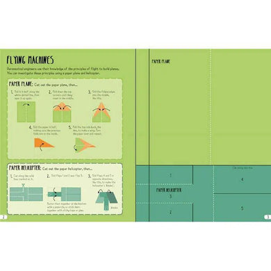 Engineering scribble book Usborne