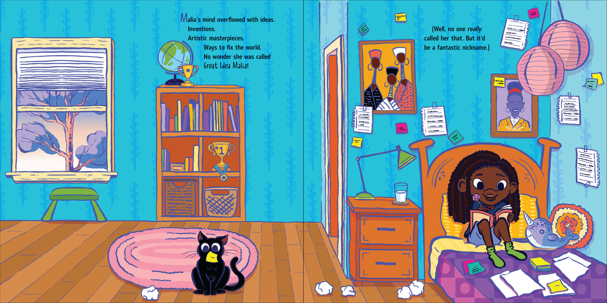 Great Idea Malia! interior 1 (ISBN 9780823464005)