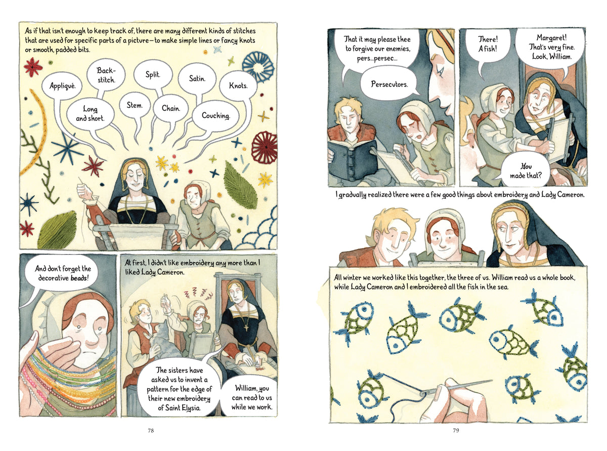 Queen of the Sea: A Graphic Novel interior 3 (ISBN 9781536256796)