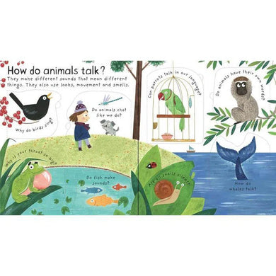 First Questions and Answers How do animals talk? Usborne
