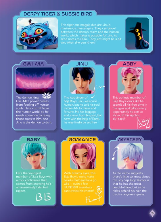 KPop Demon Hunters Official Fan Book