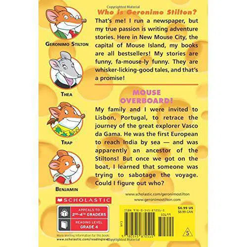 Geronimo Stilton #62 Mouse Overboard! Scholastic