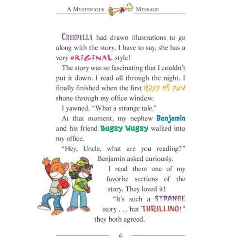 Geronimo Stilton Creepella Von Cacklefur #01 The Thirteen Ghosts Scholastic