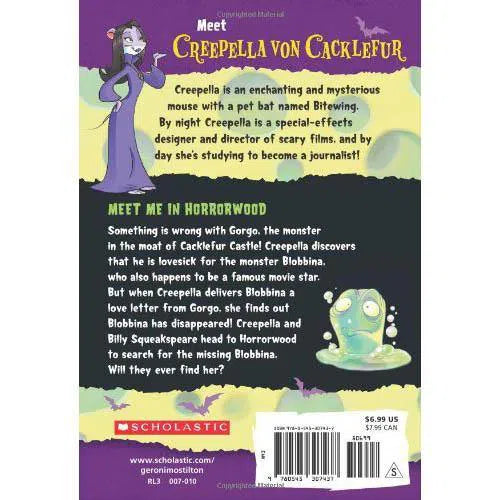 Geronimo Stilton Creepella Von Cacklefur #02 Meet Me in Horrorwood Scholastic