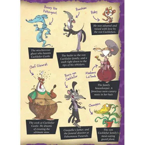 Geronimo Stilton Creepella Von Cacklefur #03 Ghost Pirate Treasure Scholastic
