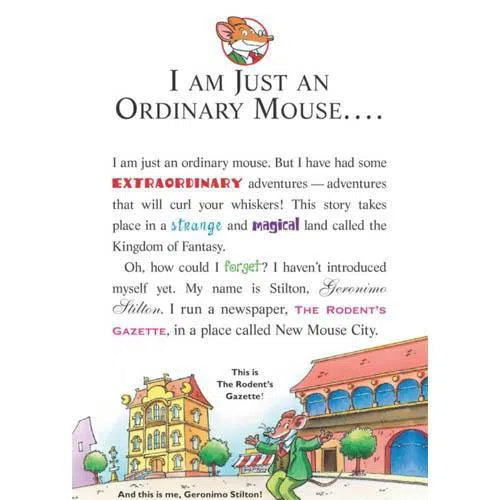 Geronimo Stilton Kingdom of Fantasy #02 The Quest for Paradise Scholastic