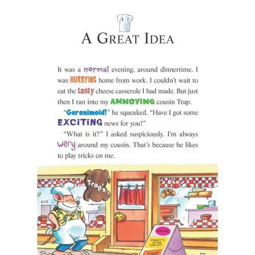 Geronimo Stilton Kingdom of Fantasy #02 The Quest for Paradise Scholastic