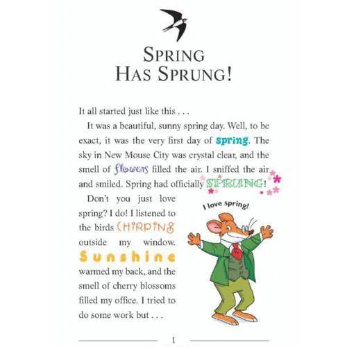 Geronimo Stilton Kingdom of Fantasy #03 The Amazing Voyage Scholastic