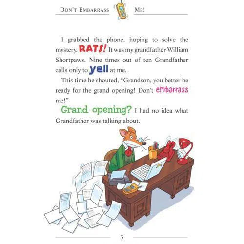 Geronimo Stilton Kingdom of Fantasy #04 The Dragon Prophecy Scholastic