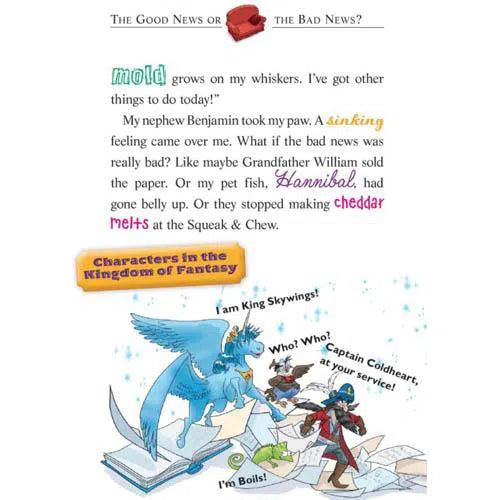 Geronimo Stilton Kingdom of Fantasy #07 The Enchanted Charms Scholastic