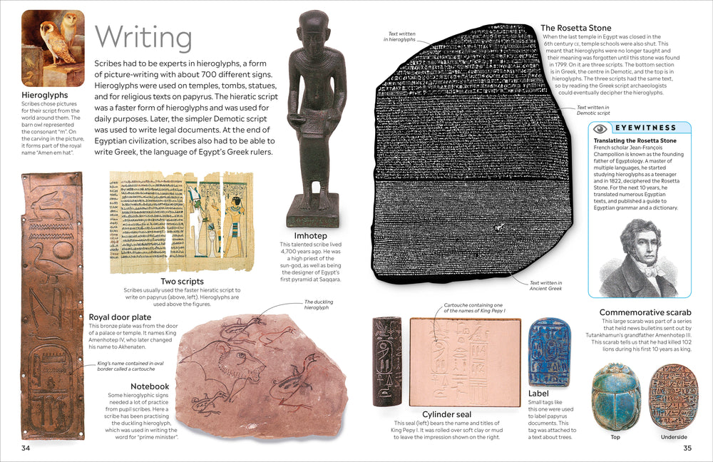 Eyewitness Ancient Egypt-Children’s / Teenage general interest: History and Warfare-買書書 BuyBookBook